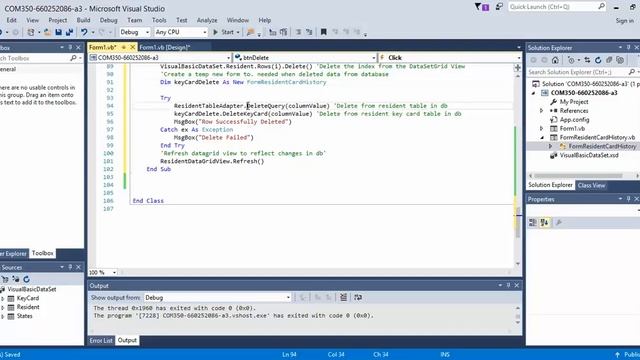 20 Visual Basic 2015 Code the Delete Button Click Handler смотреть онлайн