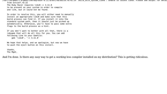 Unix & Linux: Unable to compile simple Less file using node-less (2 Solutions!!) смотреть онлайн