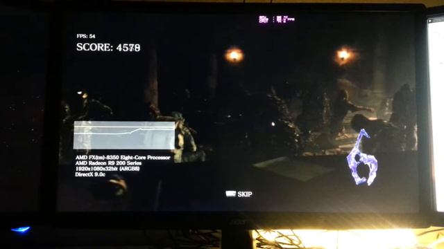 Resident Evil 6 Benchmark Tool смотреть онлайн