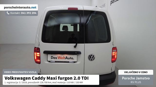 Volkswagen Caddy Maxi Furgon 2 0 TDI