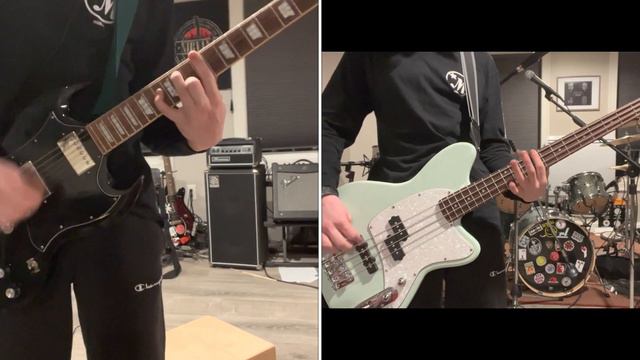 Youngest Daughter by Superheaven (guitar and bass cover) смотреть онлайн