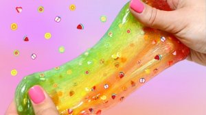 ASMR(АСМР) Кайф для глаз, разноцветная слизь! Слаймы! Слаймы! Слаймы!