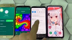 Incoming WhatsApp Calls 5phones iOS & android IPhone X & Samsung Galaxy S10 S8 S9 A7