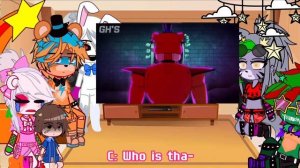 Security Breach react to “ Hello again “ // SB Fnaf // Gacha Club //Late but just a try// Subscribe