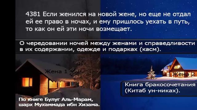 4381 Если женился на новой жене, но еще не отдал ей ее право в ночах смотреть онлайн