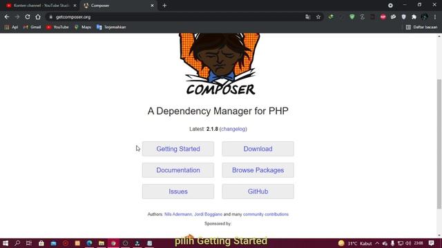 Tutorial Cara Install Composer PHP Di Laptop/PC Windows 10 #laravel #laravel8 смотреть онлайн
