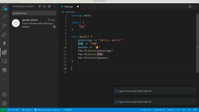 How to enter Chinese characters / Emoji in Visual Studio Code смотреть онлайн