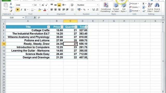 how to use excel tables office 2010 смотреть онлайн