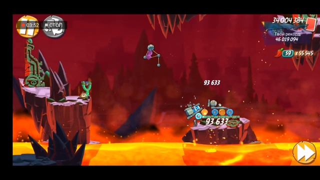 ANGRY BIRDS 2- АРИНА ПРОБУЕТ ИГРАТЬ. смотреть онлайн