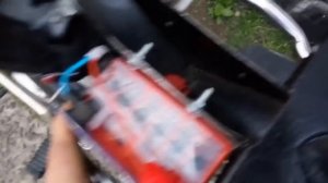 МОПЕД ДЕЛЬТА СТАВИМ АКАМУЛЯТОР 5 АМПЕР