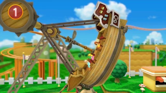 Mario Party 10 - Princesses Battle Peach vs Rosalina vs Daisy - Mushroom Park gameplay #9 смотреть онлайн