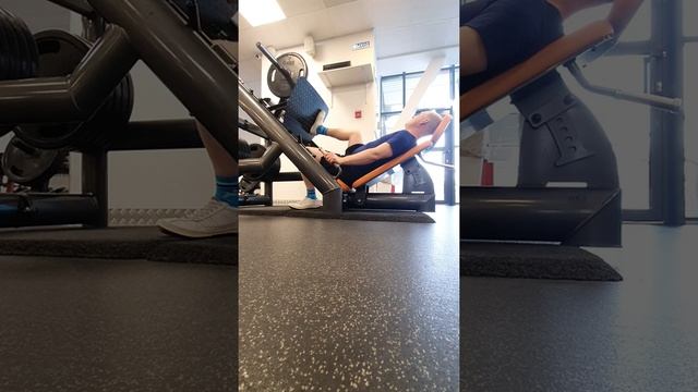 Д2 17.03. жим 1 ногой 20кг смотреть онлайн