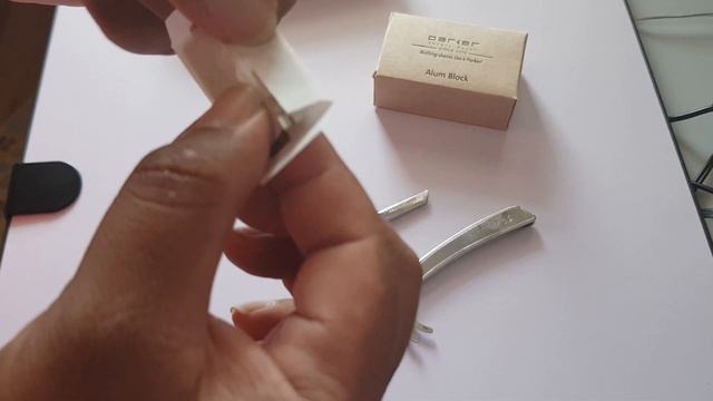 Product unboxing of Parker SRX Shavette & Parker Alum Block смотреть онлайн