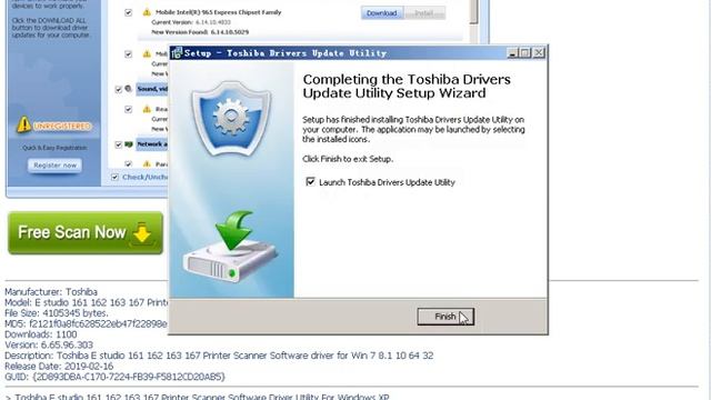 Toshiba E studio 161 162 163 167 Printer Scanner Software Driver Utility For Win 7 8.1 10 64 32 смотреть онлайн