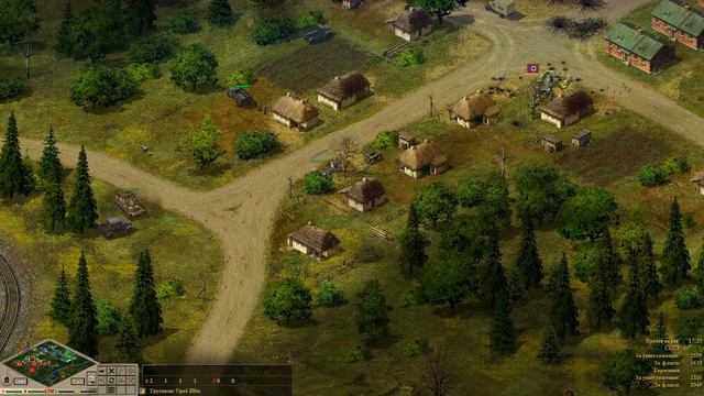 Blitzkrieg (mod GZM), multiplayer. Отрывок сражения. Карта Харьков, игра за Германию смотреть онлайн