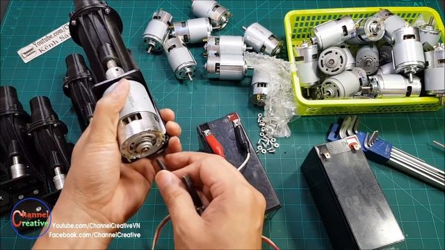 Water Jet 775 Motor For Build Sea Scooter V2