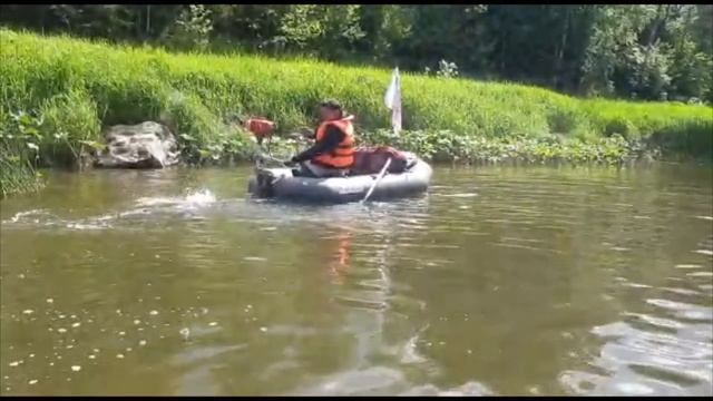 Мини болотоход Carver с новым винтом по мелководью смотреть онлайн