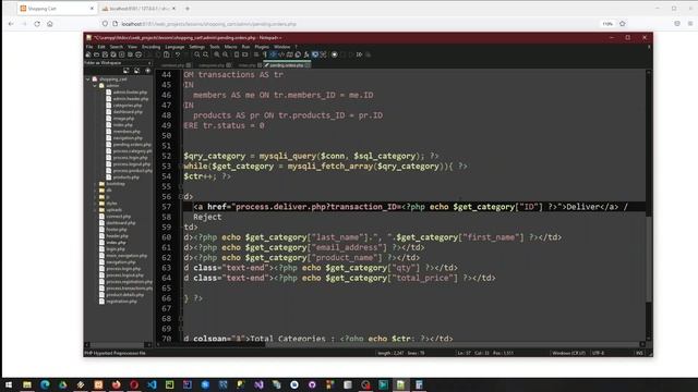 PART 18 | ADDING PAGES BASED ON THE DIFFERENT STATUS OF OUR SHOPPING CART | SHOPPING CART TUTORIALS смотреть онлайн