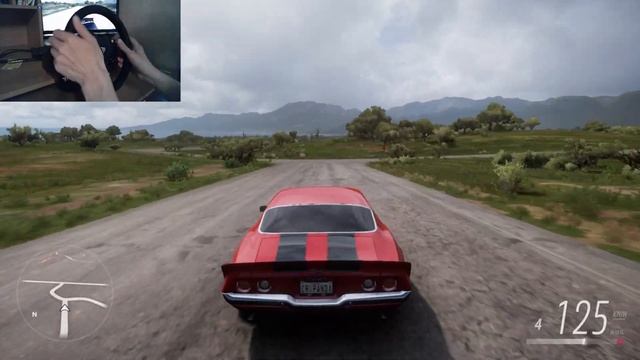 Chevrolet Camaro Z28 1970 - Forza Horizon 5 | Thrustmaster TMX Gameplay смотреть онлайн