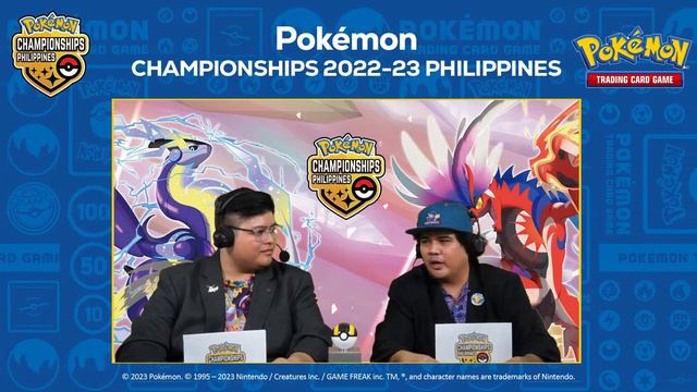 Pokémon Championships 2022-23 Philippines Trading Card Game Event Day 2 Top 16 Tournament смотреть онлайн