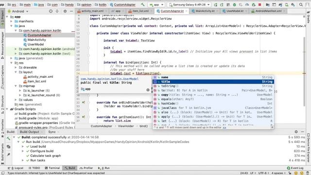 How to Pass Custom Data Class to RecyclerView Adapter in Kotlin Android смотреть онлайн