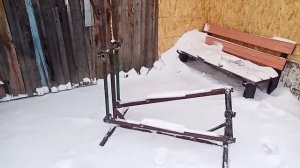 Уличный тренажёр, эллипсоид, для дома своими руками!