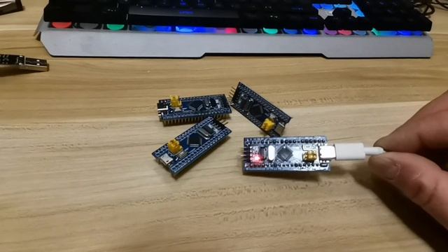 STM32 Bluepill Substitute CH32f103C8T6 Bluepill write Arduino Bootloader, tested with blink and DMP смотреть онлайн