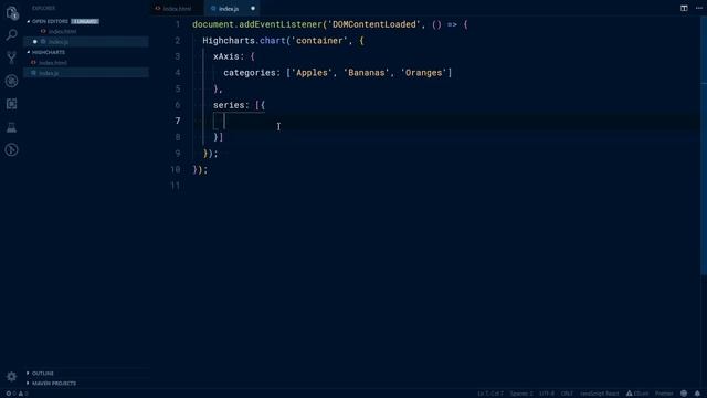 Highcharts Intro смотреть онлайн