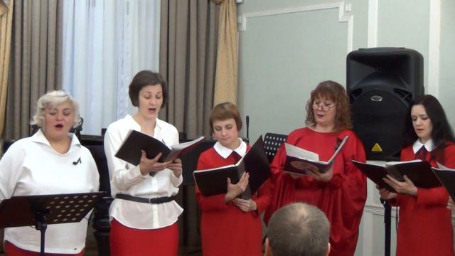 Сперантова "Зимняя песня" - Вокальный ансамбль "Фриссон" смотреть онлайн