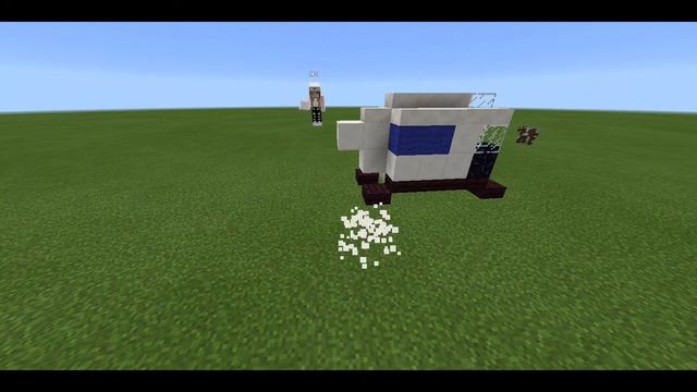 Как построить полицейский вертолёт в майнкрафте смотреть онлайн