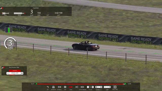 Assetto Corsa - U turn (the wrong way) смотреть онлайн