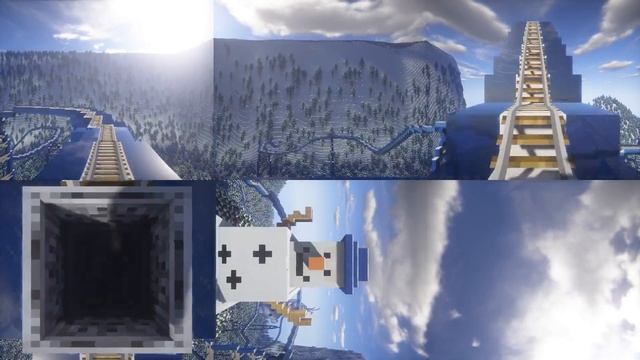 Travel The MULTIVERSE! - Minecraft 360° Video Roller Coaster смотреть онлайн