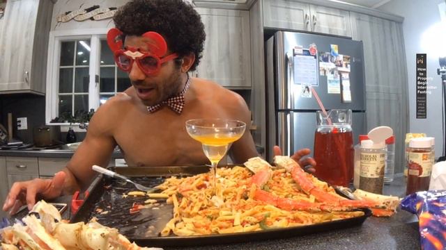 King Crab Legs Doritos Blaze Mac & Cheese Platter смотреть онлайн