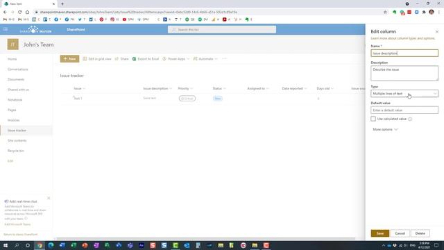 How to format multiple lines of text column in SharePoint Online смотреть онлайн
