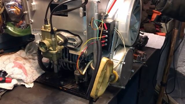 Модернизация снегохода Буран первых выпусков. Двигатель. Часть 1. смотреть онлайн