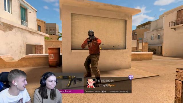 ДУЭЛЬ против МОЕЙ ДЕВУШКИ ПОШЛА НЕ ПО ПЛАНУ! СЫГРАЛ ДУЭЛЬ против ДЕВУШКИ В СТАНДОФФ 2! смотреть онлайн