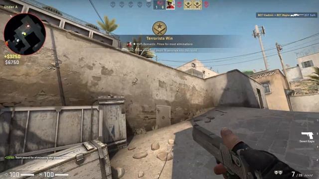 Counter Strike Global Offensive w/bots смотреть онлайн