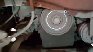 SsangYong Actyon 2011 заклинивший демпфер шкива коленвала