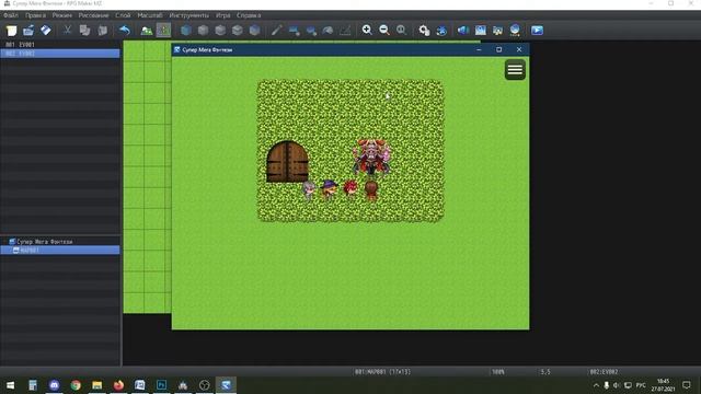 RPG Maker MZ: урок №6. Чарсеты смотреть онлайн