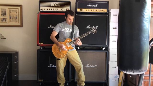 Dokken In My Dreams cover (1998 Gibson Les Paul Elegant Custom Shop Quilt Top - Honey) смотреть онлайн