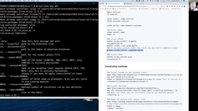 A tutorial on skimming (Skmer, APPLES, MISA). смотреть онлайн