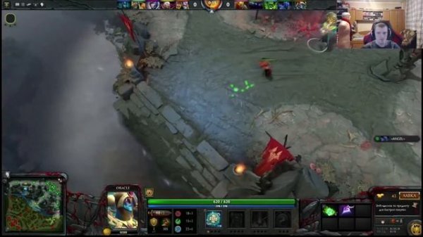 VJlink игра на Invoker'e. Топ нервы VJlink Rage за Оракула.