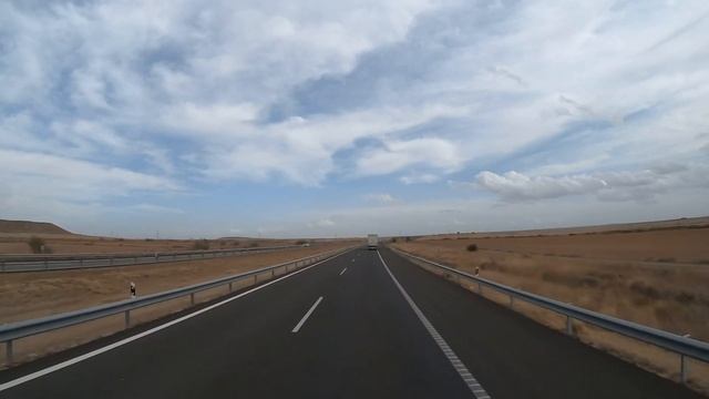 Испания. Едем по Испании (р-н Сарагоса). Дороги Испании смотреть онлайн