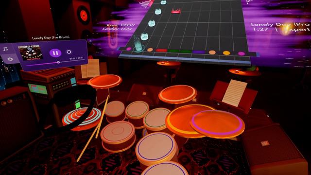 Lonely Day | System of a Down | Paradiddle VR смотреть онлайн