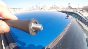 Смена штатной антенны Рено Логан_2 , Сандеро,Дастер, Ниссан .