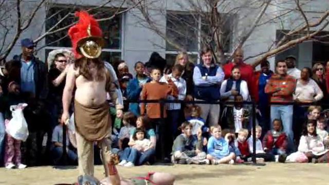 High Museum Gladiator Show: Hoplomachus VS Mermillo смотреть онлайн