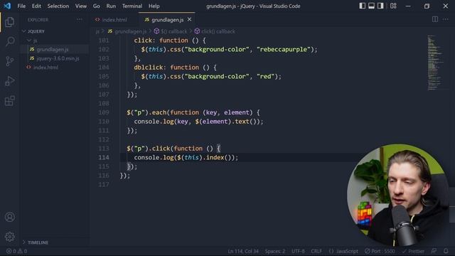 Lerne jQuery in 100 Minuten // jQuery Tutorial Deutsch смотреть онлайн