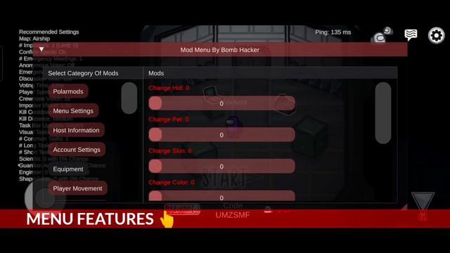 Among Us New Mod Menu 🔥 Android/ioS Always Imposter- No Kill Cooldown | Among Us Mod Menu | смотреть онлайн