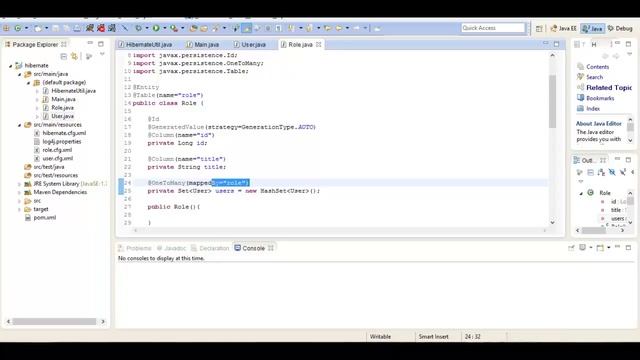 Java hibernate: JPA связь многие к одному, урок 7! смотреть онлайн