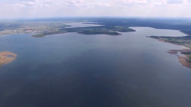 Нарочь Озеро-жемчужина Беларуси. С высоты 500 метров смотреть онлайн